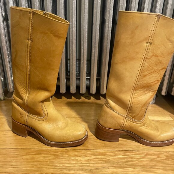 Frye Campus Boot Banana Made in USA - Size 6.5 - Picture 3 of 5